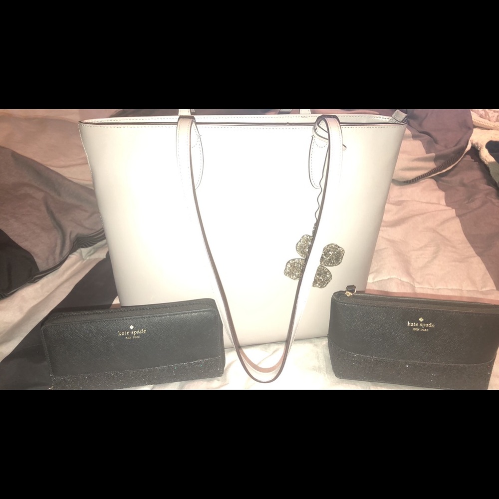🛑SOLD🛑Gray Kate Spade Keri Medium Tote